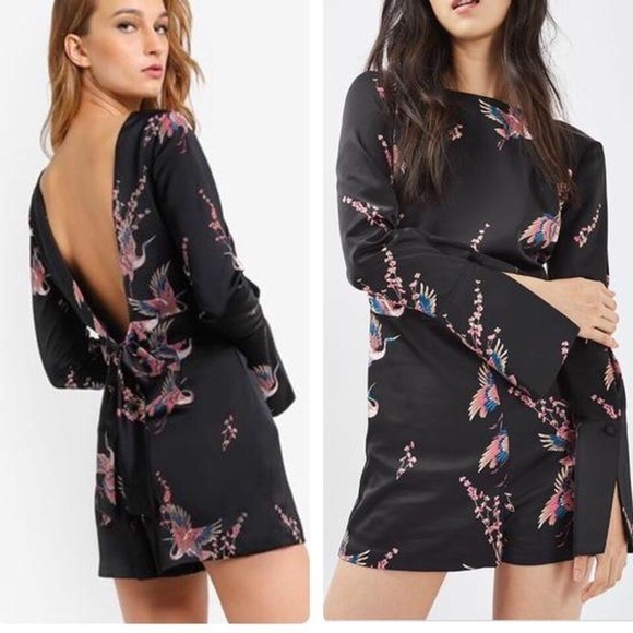 Topshop Dresses & Skirts - Topshop backless playsuit, UK6, barely worn